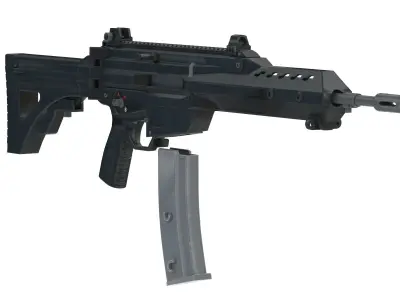 FX-05 Xiuhcoatl Low Poly PBR Realistic Low-poly 3D model