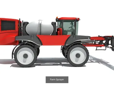 Farm Equipment Collection 3D Model Pack