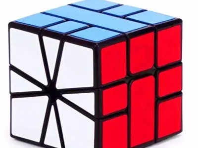 square cube 3D model