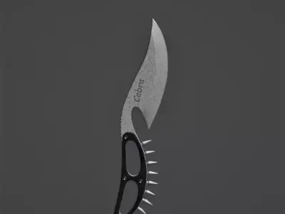 Cobra Knife 3D model