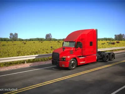 Semi Truck Generic 3D model