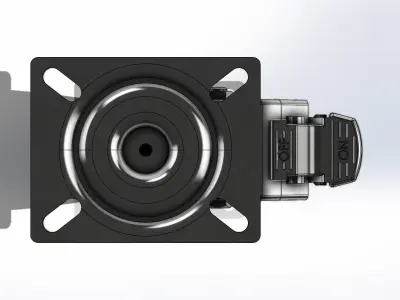 Rodizio Schioppa GL 514 PE G Wheel 3D model