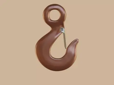 Hook Model 3D model
