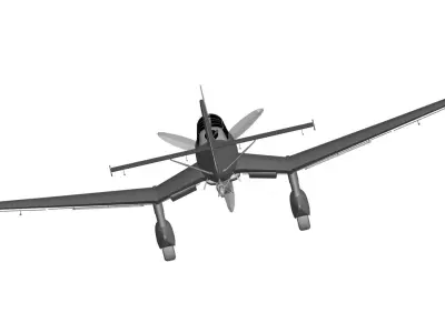 Junkers Ju 87 3D model buy