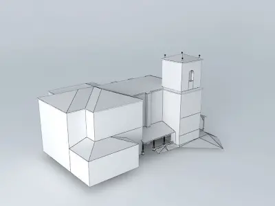 Albiztur Church Free 3D model
