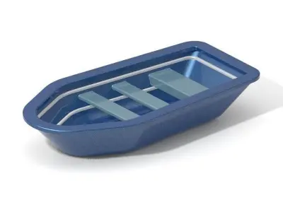 Classic Fishing Boat 3D print model