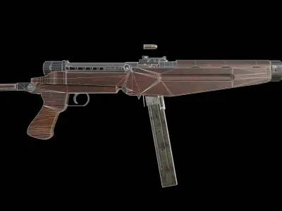 43M Danuvia Low-poly 3D model