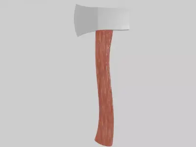 Axe 3d Free low-poly 3D model
