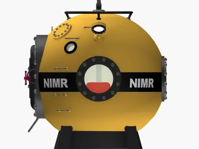 Diving Bell from Voyage to the Bottom of the Sea 3D model