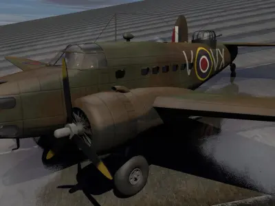 Lockheed Hudson Mk-1 3D model