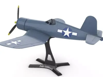 F4U CORSAIR 3D print model purchase