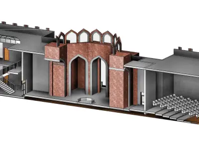 Shopping Center 3D model