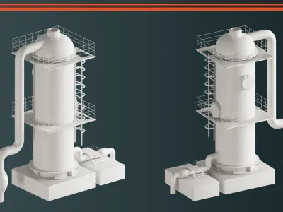 Industrial Tanks VOL-03 3D model