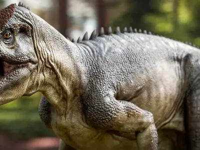 ALLOSAURUS Low-poly 3D model