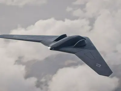 Lockheed Martin RQ-170 Sentinel Low-poly 3D model