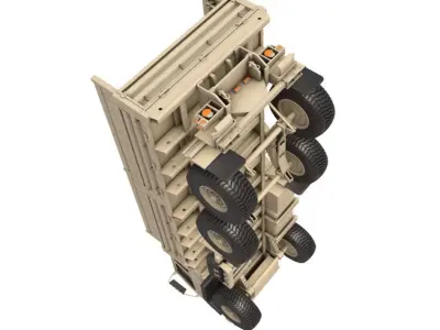  Military M1078 Vehicles 3D model