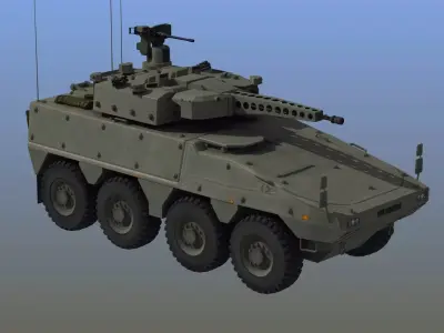 Boxer CRV 30mm 3D model