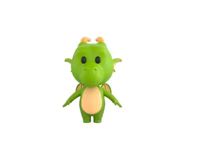 Character205 Dragon 3D model