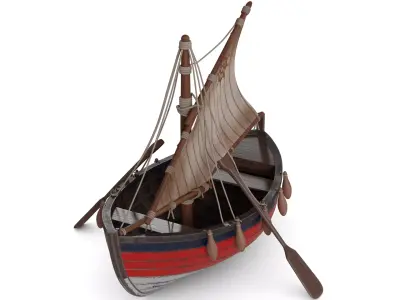 Dinghy 3D model