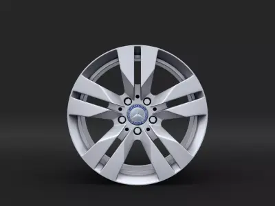 Rim Mercedes-Benz Code R52  3D model