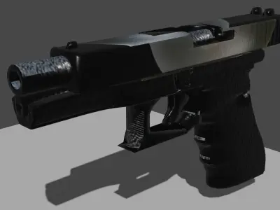 Glock 17 Gen 4 3D model