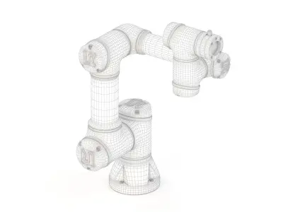 Photorealistic Universal Robots collaborative UR3E 3D model