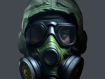 Helmet 3d model military combat Military  Low-poly 3D model purchase