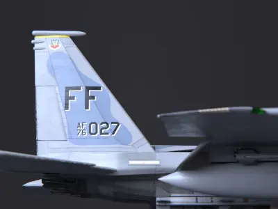 F-15C Eagle 3D model buy
