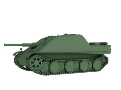 Tank-battle carrier Free 3D model