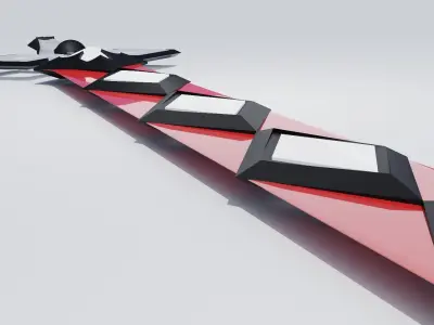 Sword - Allbotars Low-poly 3D model