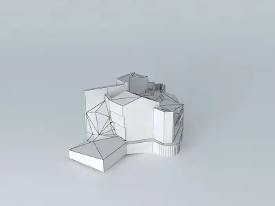 Diamond House Free 3D model