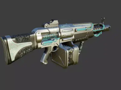 Plasma Thunderer MK-V 3D model
