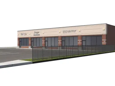 Retail-108 Retail Store 3D model