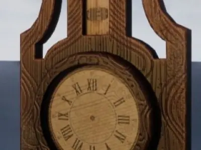 Thermometer 3D Model Low-poly 3D model