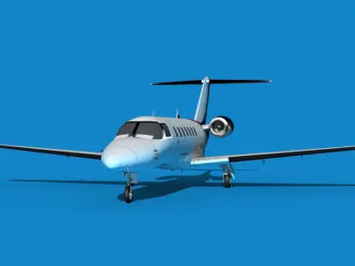 Cessna C528 Citation CJ3 V06 3D model