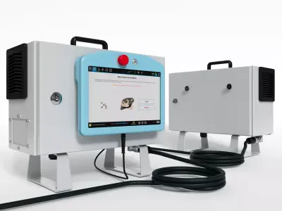 Robot Controller Operator 3D model