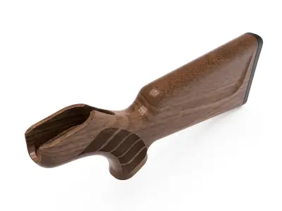 Rifle stock CAD 3D model