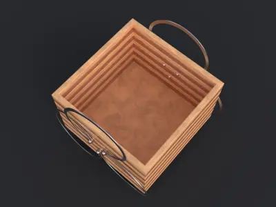 Industrial container 3D model purchase