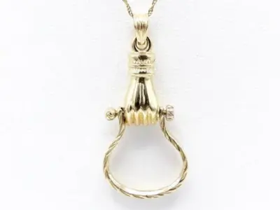 Figa hand pendant 3D print model