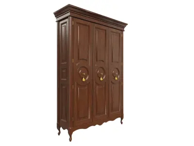 Classic cabinet 07 06 3D model