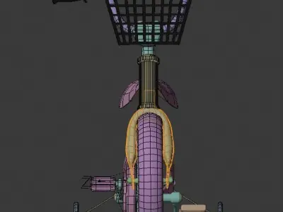 kids bike Low-poly 3D model purchase