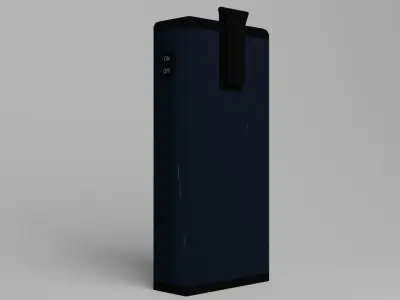 Stylized Flashlight PBR low-poly game ready Low-poly 3D model