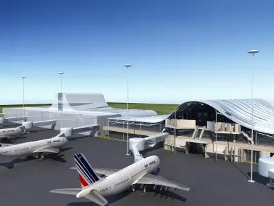 Airport 3D model purchase