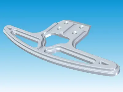 Tamiya TA04 Front bumper replacement Free 3D print model