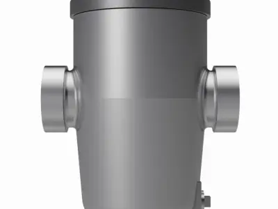 Basket strainers - BSP Threaded Ends -  3D model