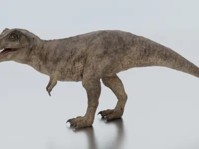 Monster Tyrannosaurus Rex Dinosaur Low-poly 3D model purchase