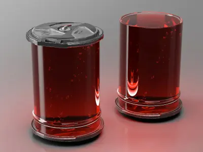 Experimental Fetal Entity Capsule Red 3D model