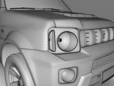 Suzuki Jimny 2012 3D model