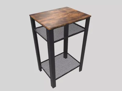 Telephone Table 3D model