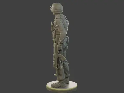 CzechSlovak Police Tactical Unit CPTU1 006 3D print model